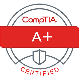 comptia a+ badge